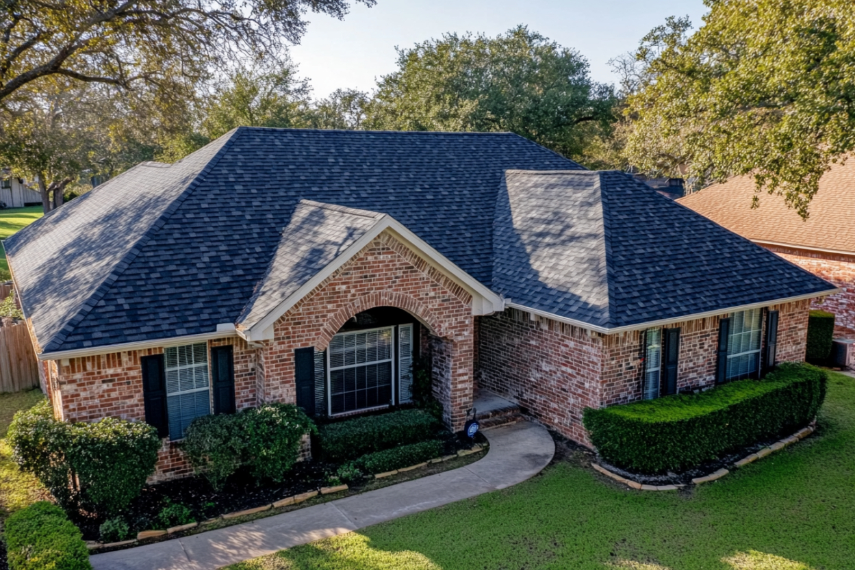residential roofing services in Oak Leaf, TX