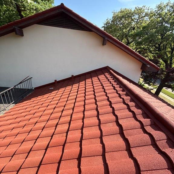 Stone-Coated Steel Roof Upgrade in Arlington