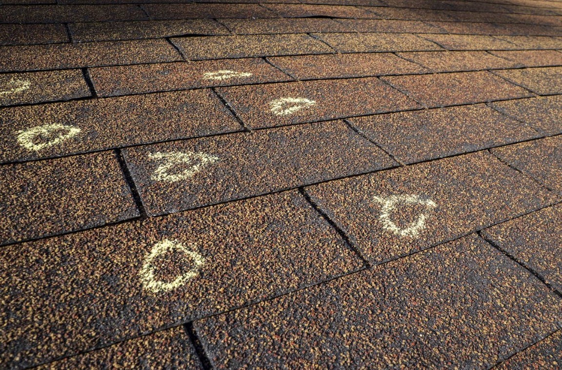 roof hail damage in Dallas-Fort Worth