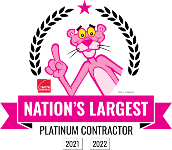 Owens corning nation's largest platinum contractor