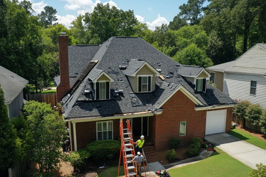 why hire a professional roofer for repair, Athens