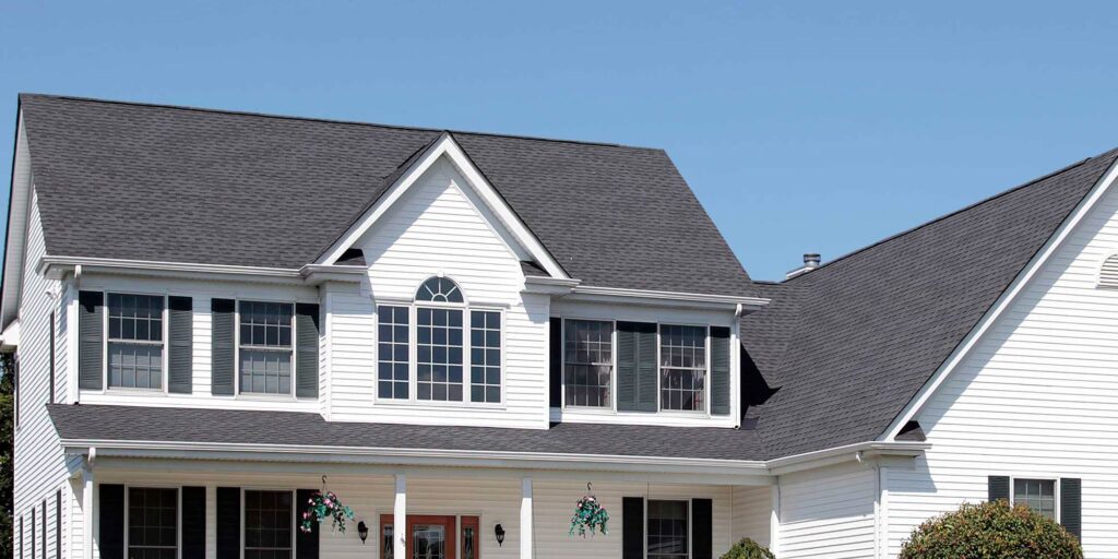 designer asphalt shingles on a home in Athens, GA