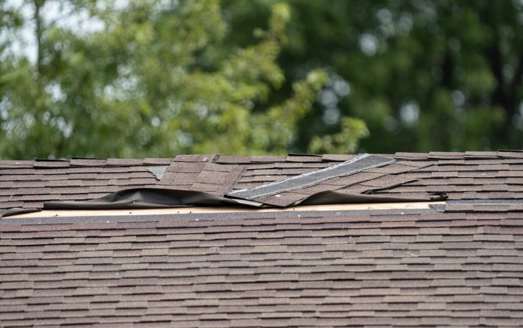 wind speed and roof damage in Birmingham