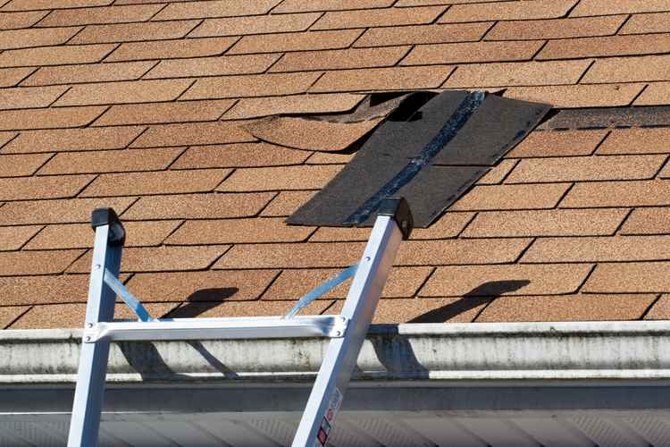 roof weather damage in Chesapeake