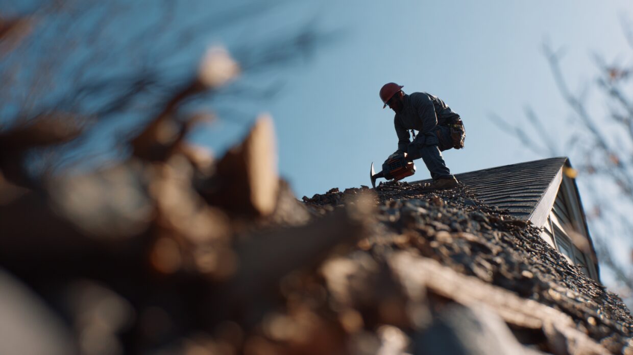 schedule a fall roof inspection in Dayton OH