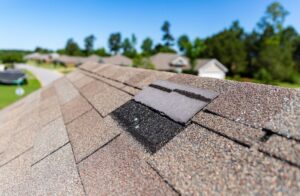 top signs of wind lift damage on shingle roofs in Gainseville, FL