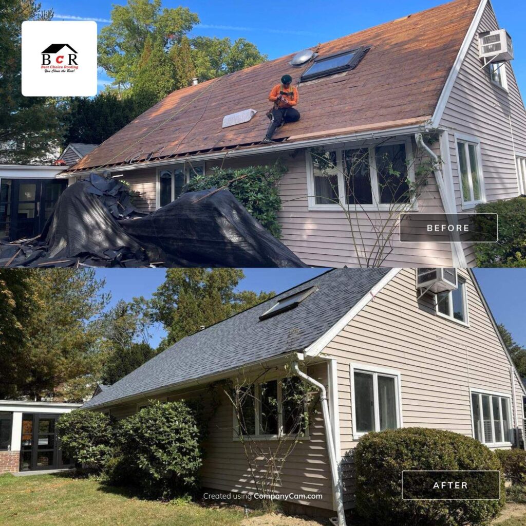 Roofing company near me in Darien, CT by BCR