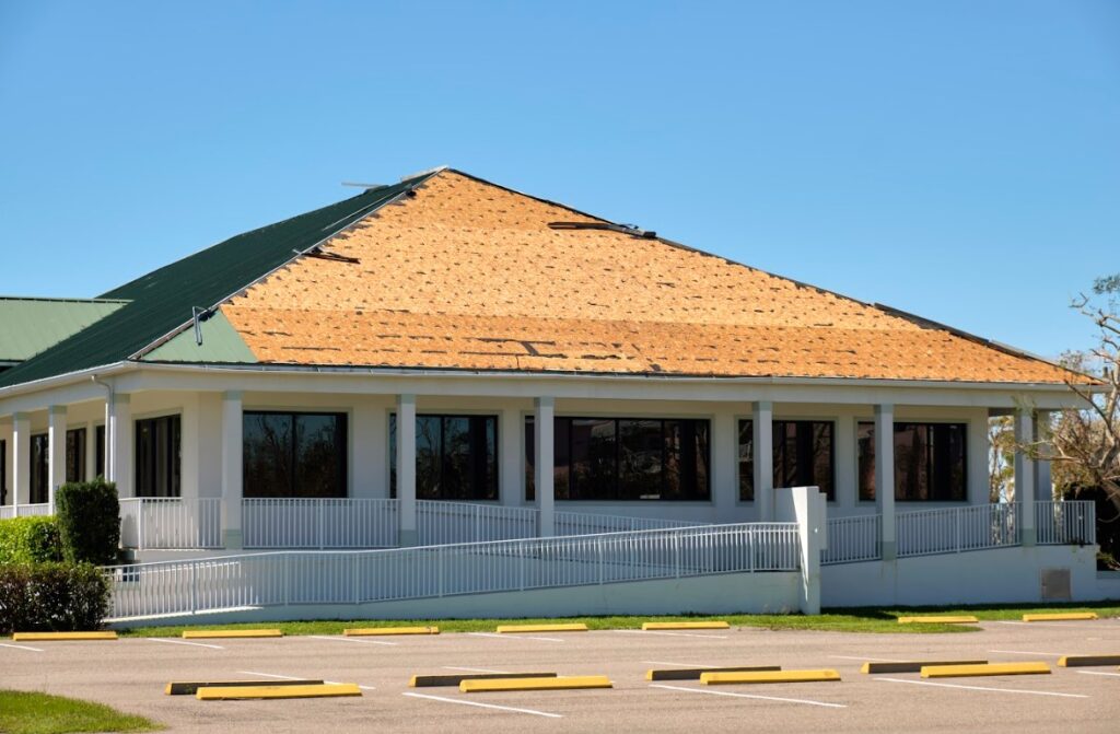 what to do when a storm damages your roof in New Brunswick, NJ