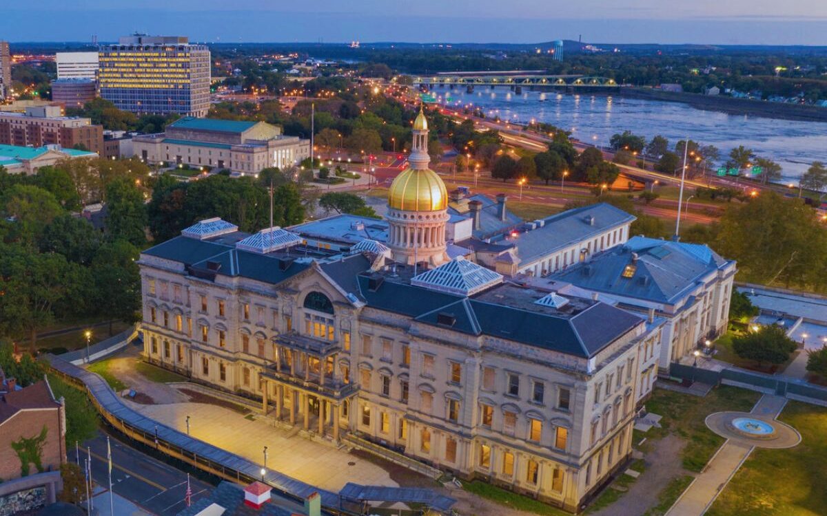 The New Jersey State House, Mercer County, NJ