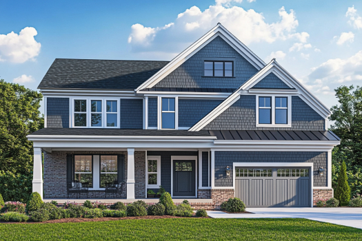 Combining Metal Accents and Luxury Shingles in Louisville