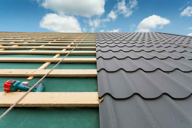 metal roof value, Tigard