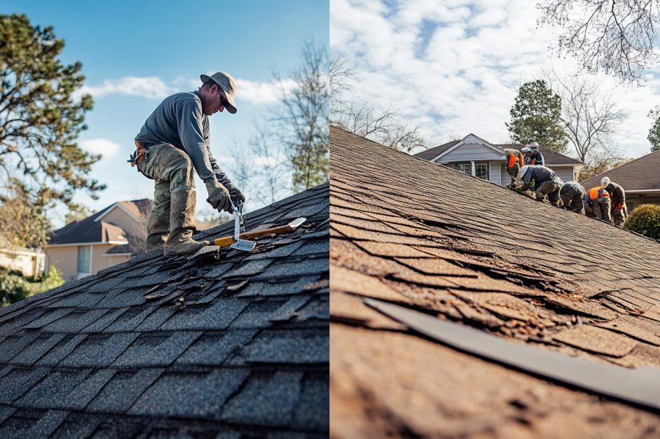 when to repair or replace roof, Raleigh