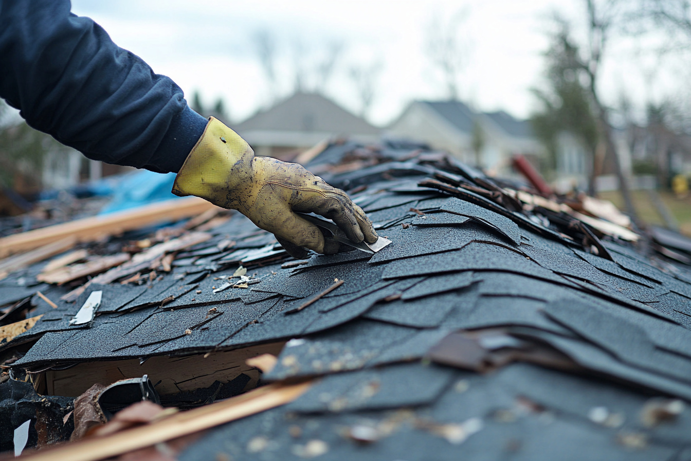 what to do if weather damages your roof, Raleigh