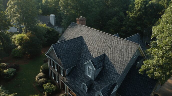 asphalt shingle roofing can withstand winds in Raleigh