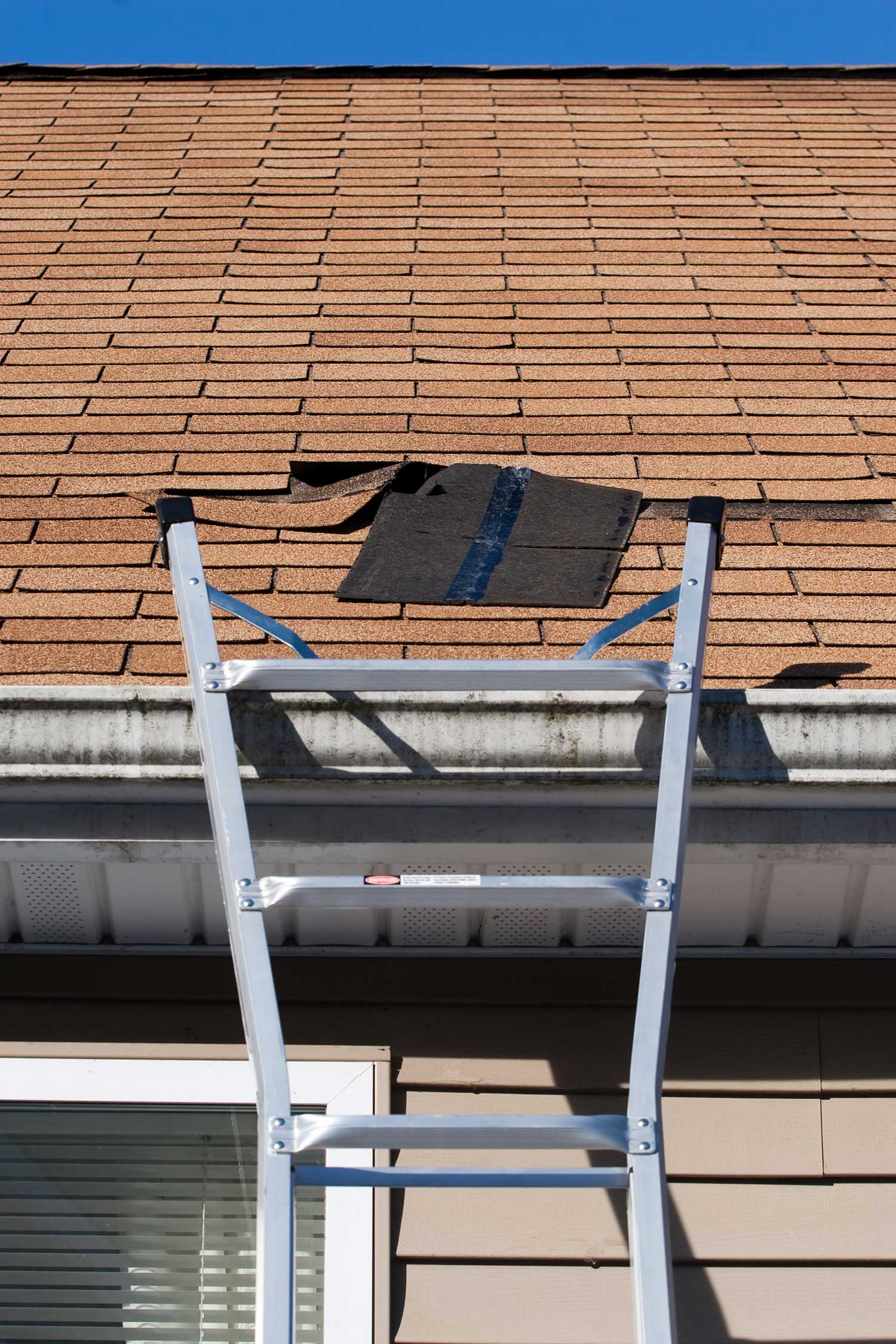 roof storm damage in Midlothian