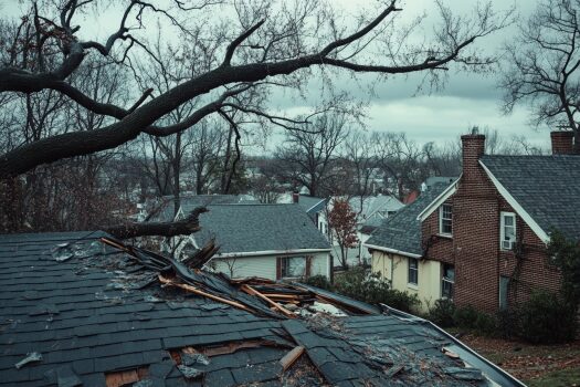 what to do when tree falls on your roof, Richmond