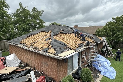 roof weather damage repair, Richmond