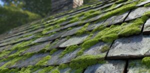 green stuff on roof in Rock Hill, SC
