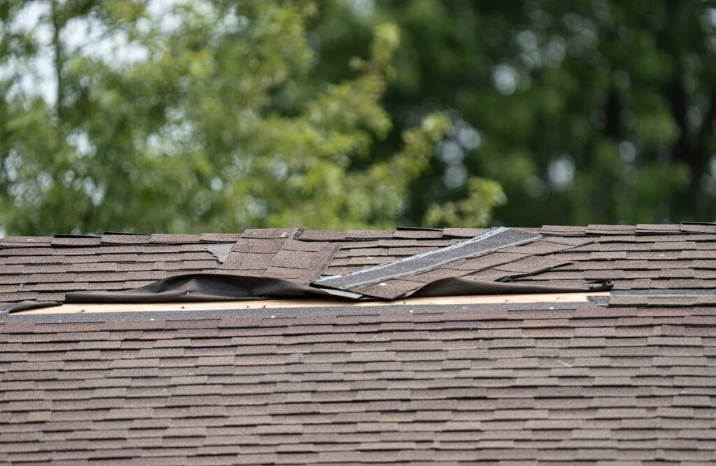 what to do when roof gets damaged by a storm in Savannah, GA