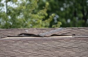 roof shingles lifting
