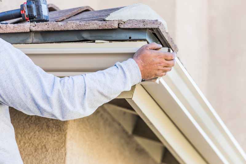 gutter replacement cost, Newnan