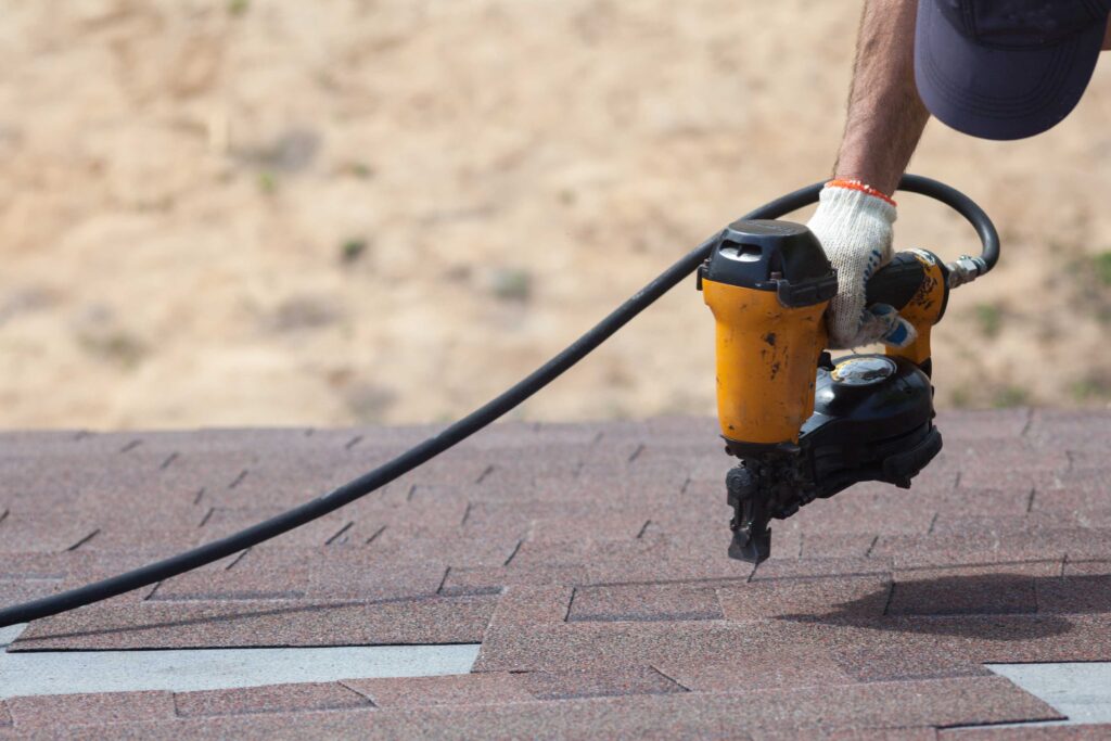 wind damage roof repair