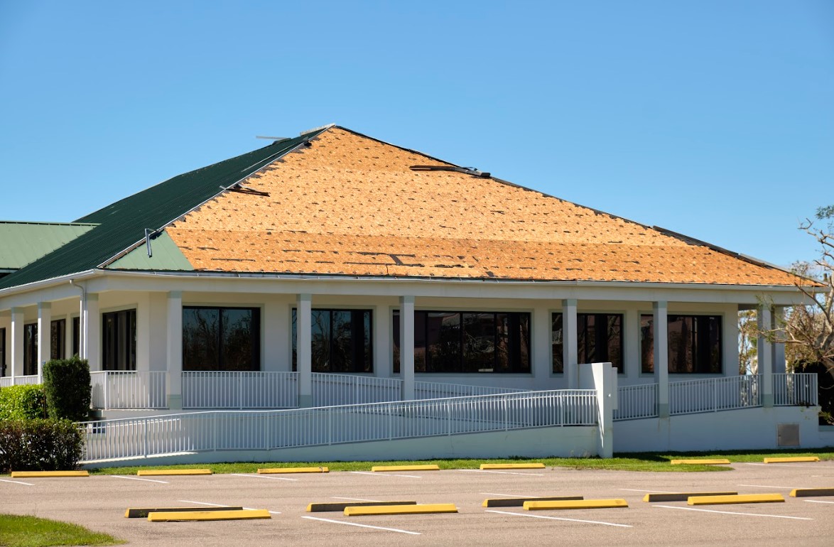 storm damaged roofs in Madison, FL