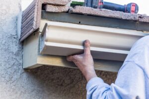 how to handle sagging seamless gutters on Wilmington homes